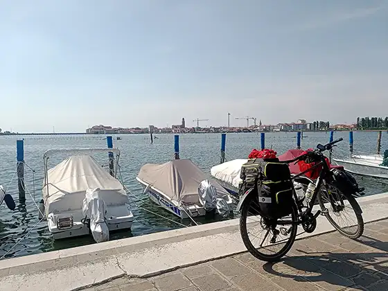 Schiffsanlagestelle in Chioggia