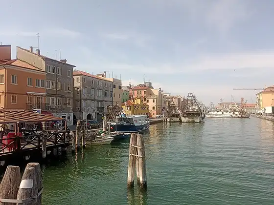 Hafengebiet von Chioggia
